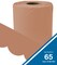 Carson Dellosa 65Ft of Cinnamon Spice Bulletin Board Borders, 1 Roll of Brown Scalloped Trim for Rolling Whiteboard, Cork and Posterboard, Party, Thanksgiving, Classroom Decorations, and Fall Decor